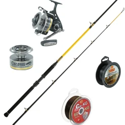 Hot Waller Bank Combo Stark Raubfisch-Angelsets|Raubfisch-Angelsets