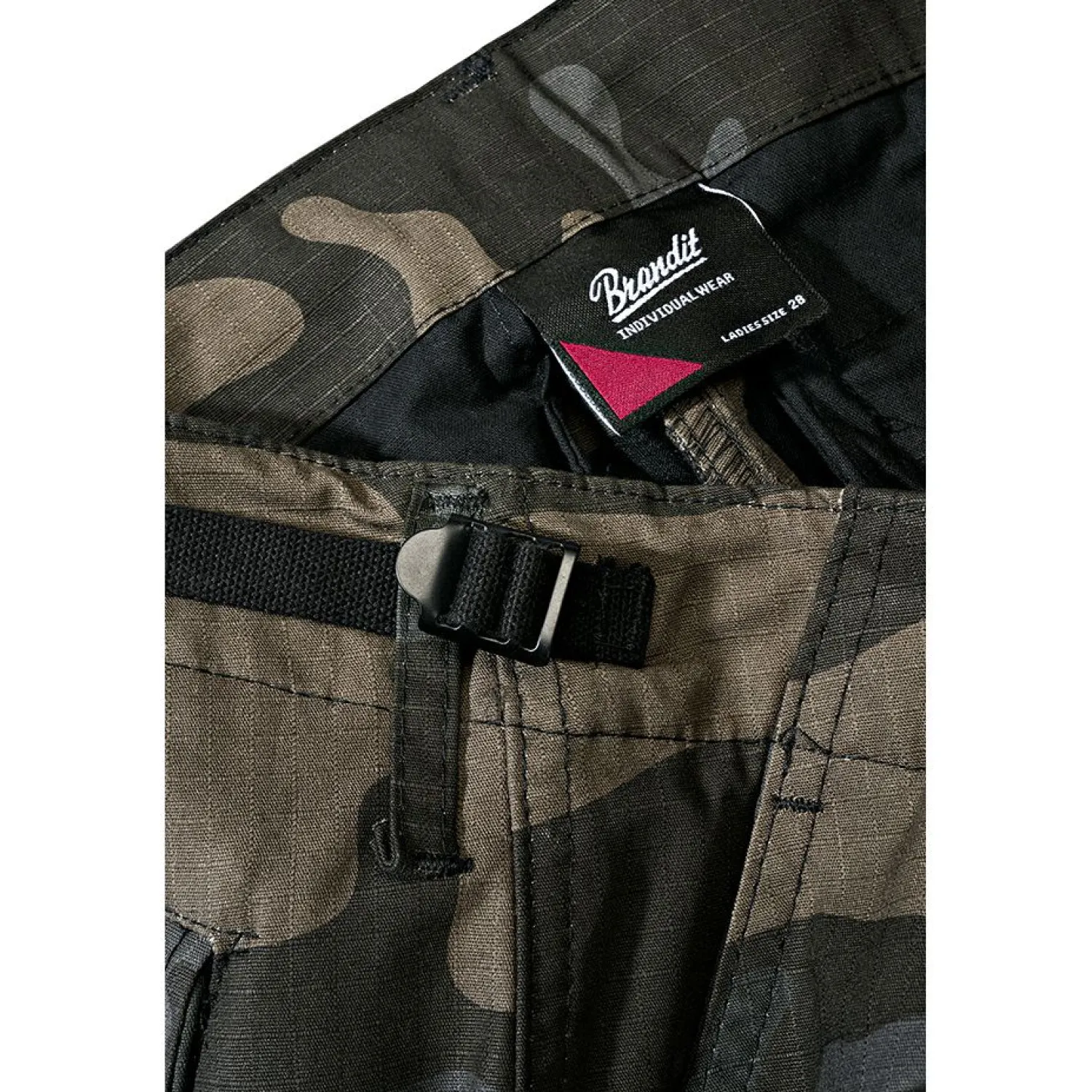 Brandit Women BDU Ripstop Pants Damen (Darkcamo)<Damen Damen Angelhosen