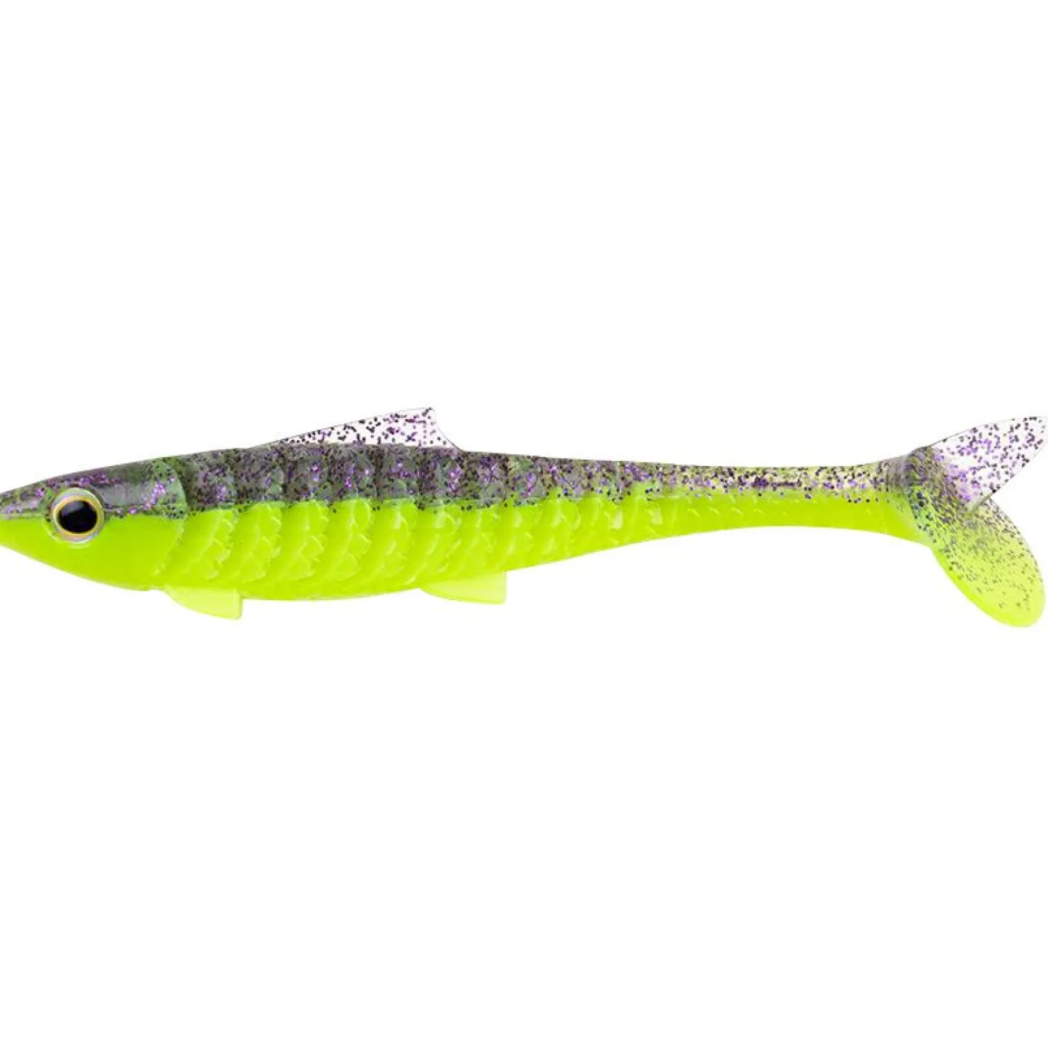 Zeck Baby Rippler (Purple Chartreuse)< Gummiköder ·Gummifische & Shads|Raubfischangeln Kunstköder