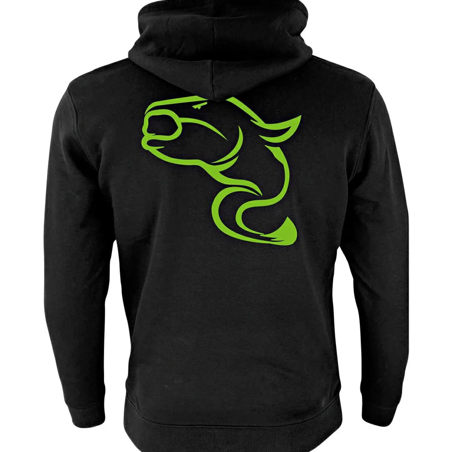 Zeck Catfish Hoodie Unisex (Black)< Angelpullover & -Strickjacken