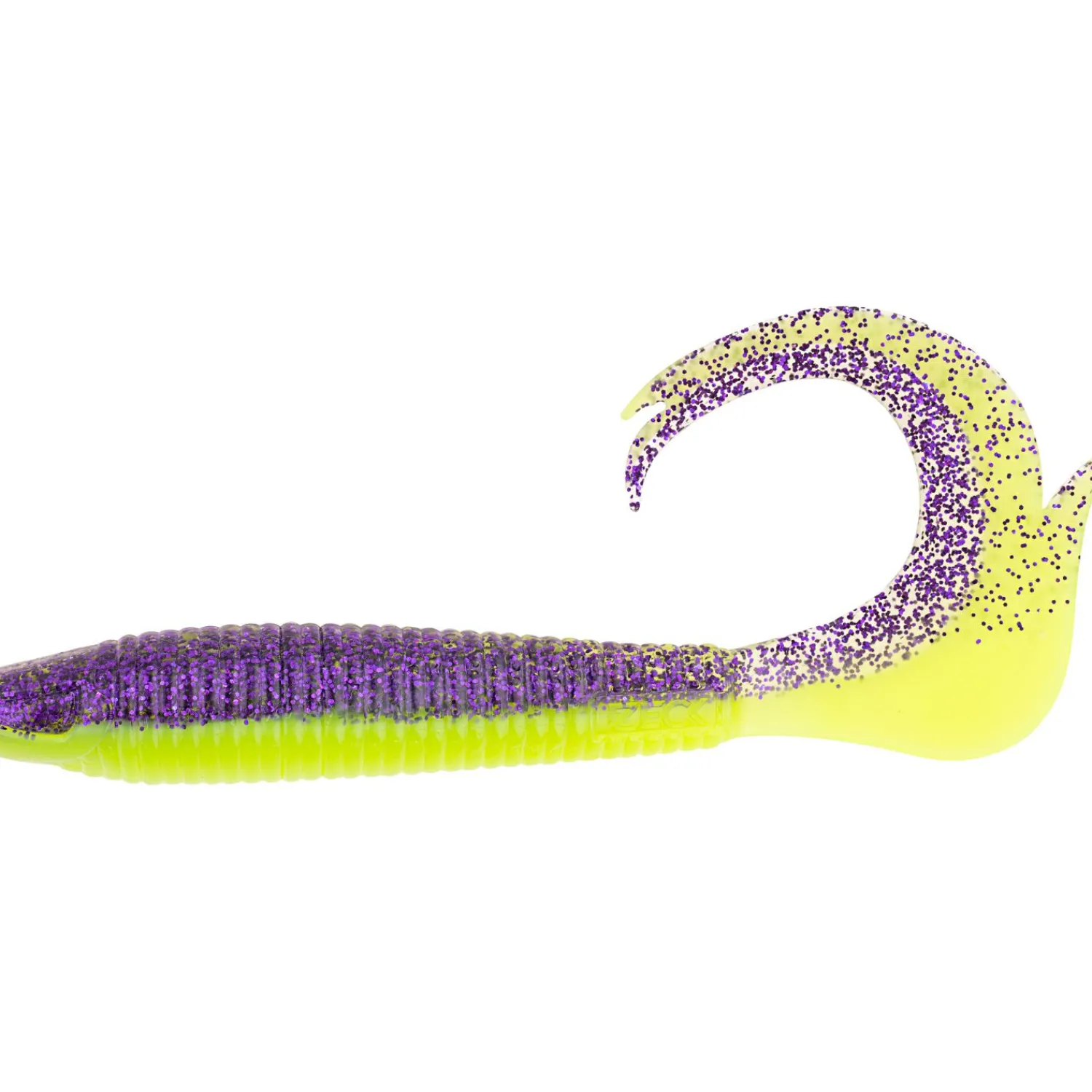 Zeck Drag-Tail (Purple Chatreuse)< Gummiköder ·Twister