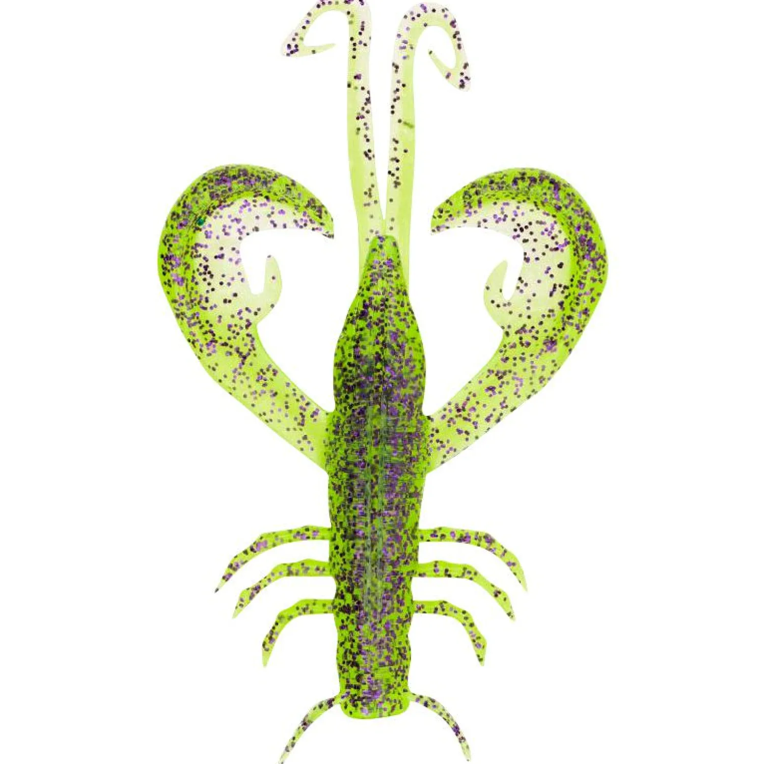 Clearance Edward (Purple Chartreuse) Gummiköder ·Gummikrebse & Gummifrösche