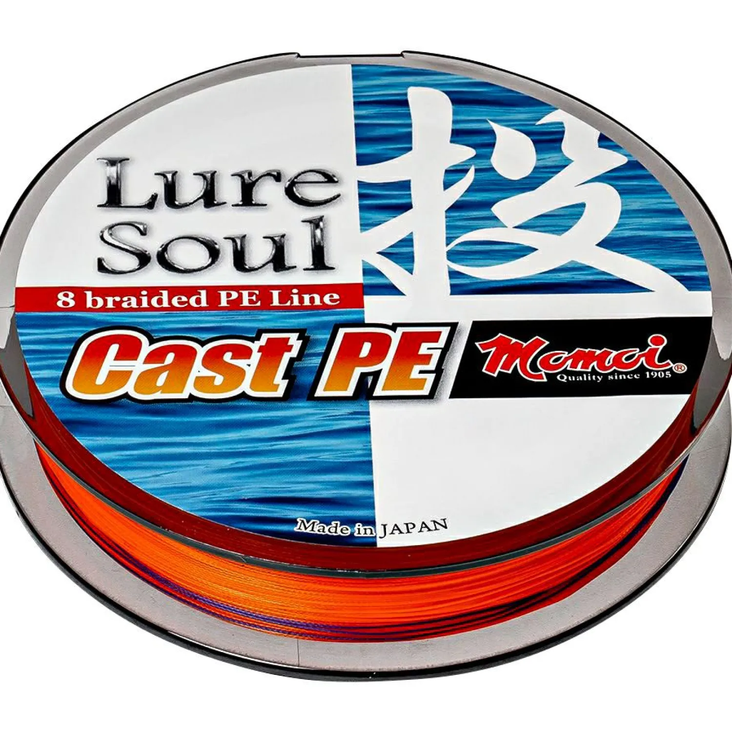 Zeck Momoi Lure Soul PE (Orange, 150 m)< Geflochtene Schnüre