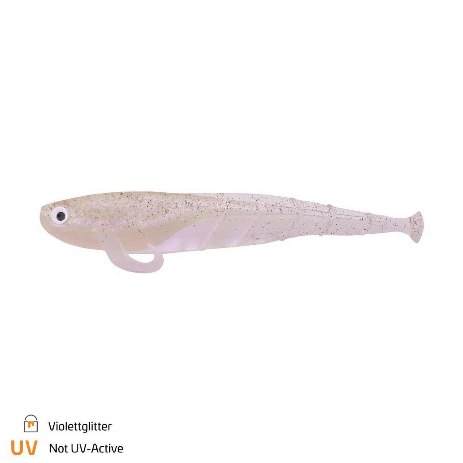 Zeck Quappie (Violettglitter)< Gummiköder ·Gummifische & Shads