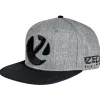 Zeck Snapback Big Z Cap Unisex (Grey/Black)< Outdoor- & Angel-Kappen