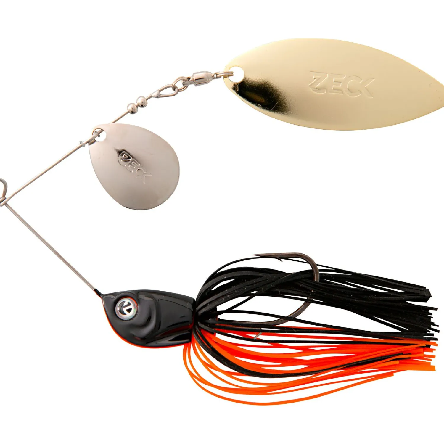 Zeck Spinnerbait (Black Orange)< Spinnerbaits