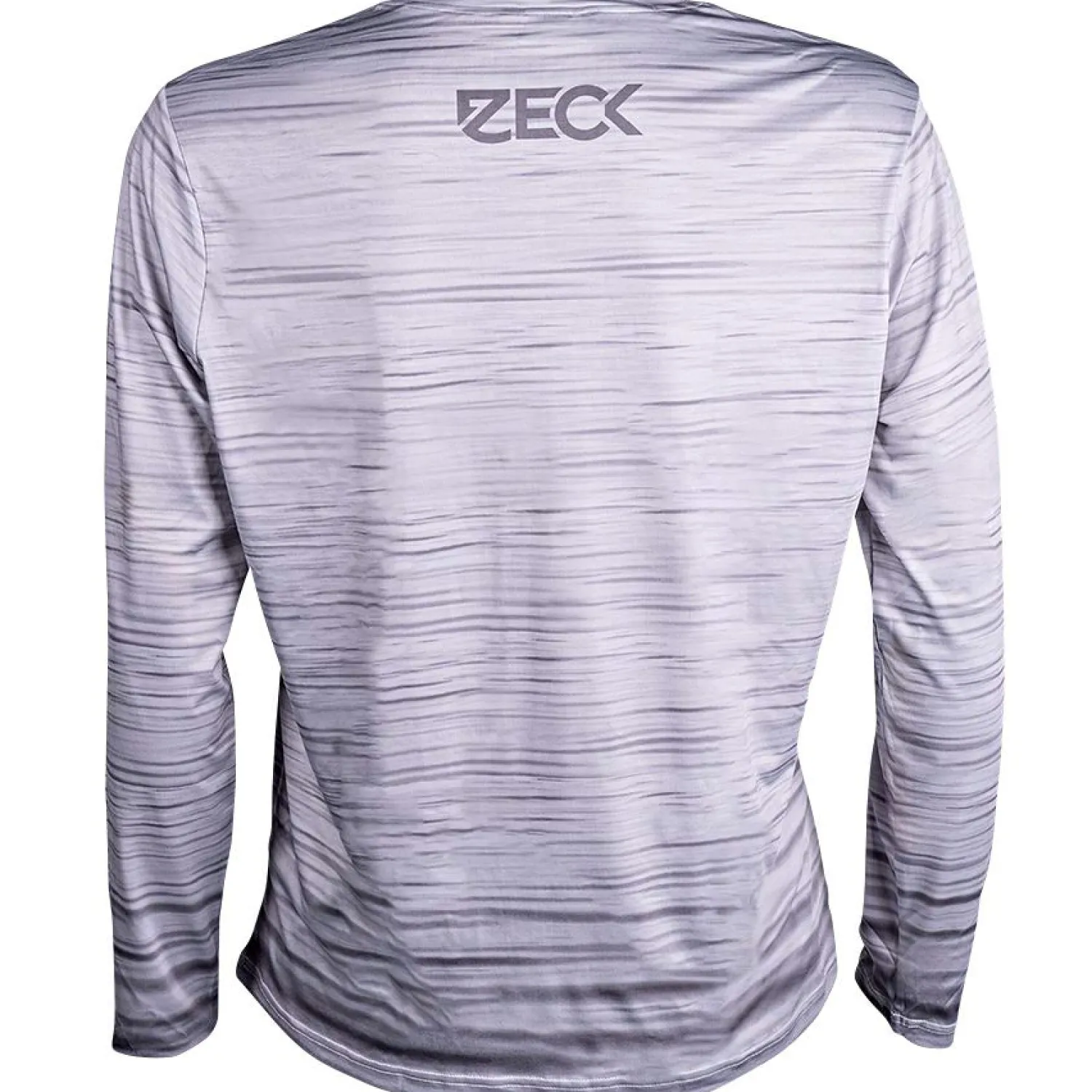 Discount UV Longsleeve Herren (Grey Melange) Angel-Poloshirts & Langarmshirts