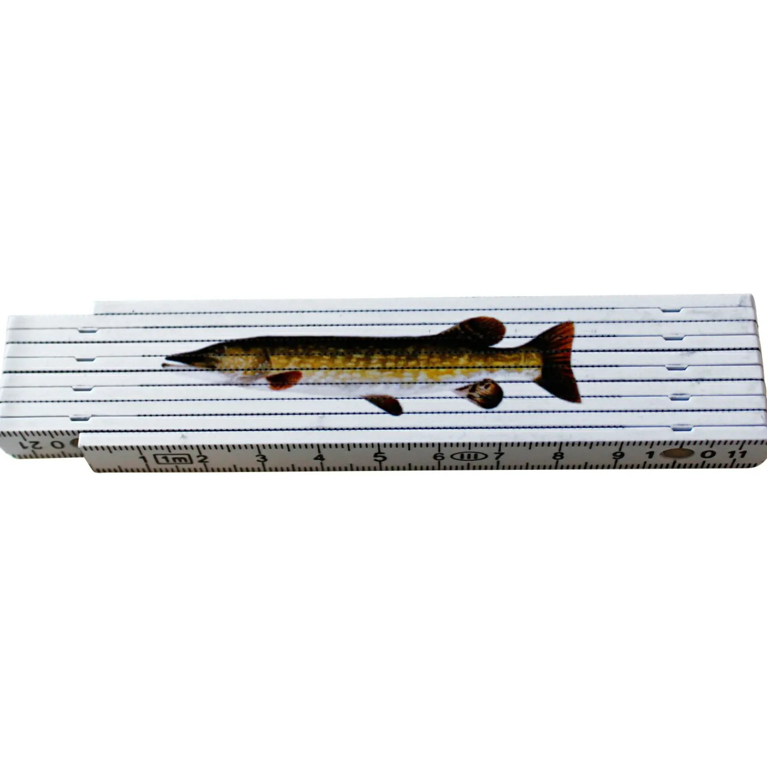 Zollstock mit Fischmotiv< Geschenkideen Für Angler