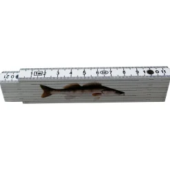 Zollstock mit Fischmotiv< Geschenkideen Für Angler