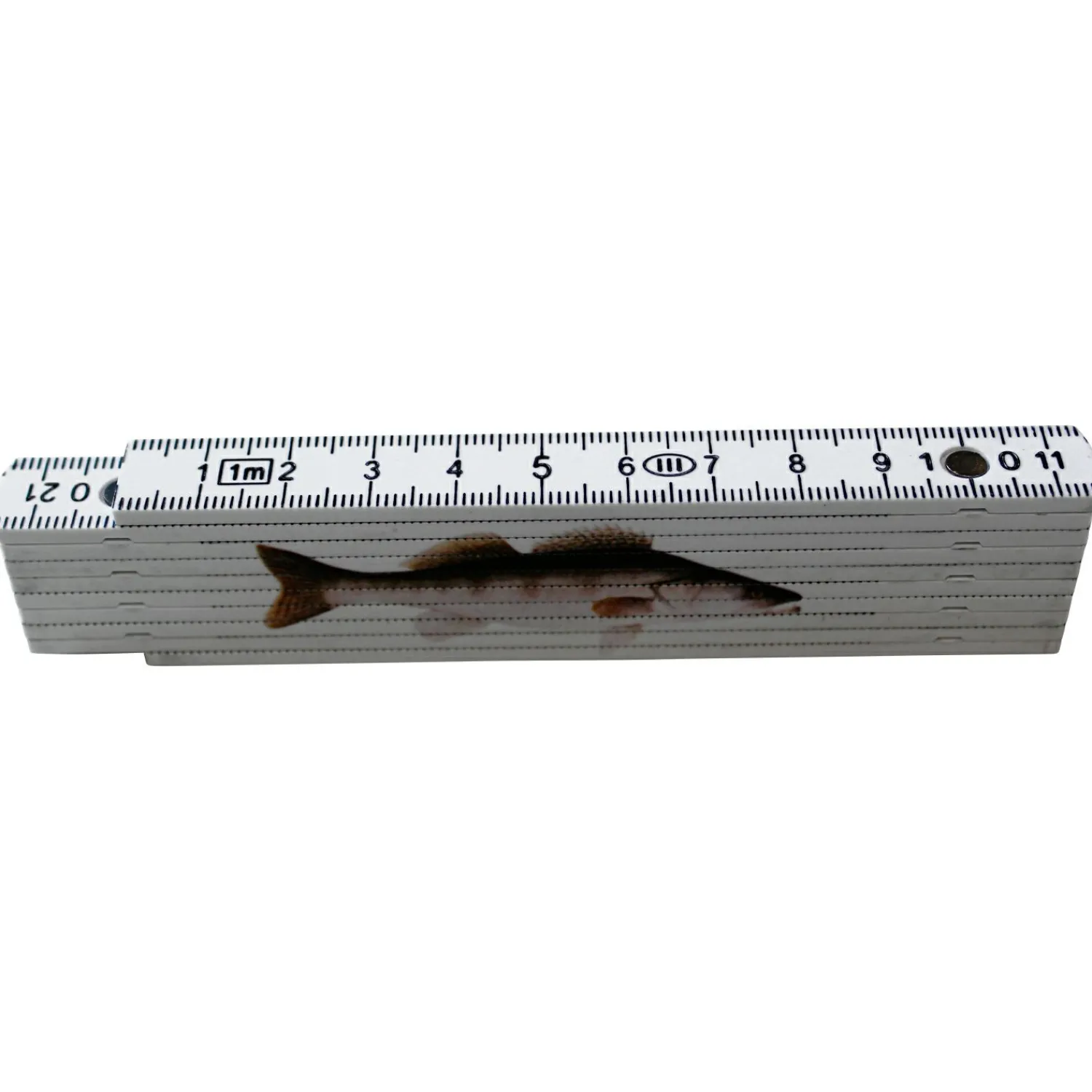 Zollstock mit Fischmotiv< Geschenkideen Für Angler